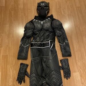 Black panther costume worn one time still in good condition.